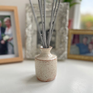 Creamy Speckled Reed Diffuser Set